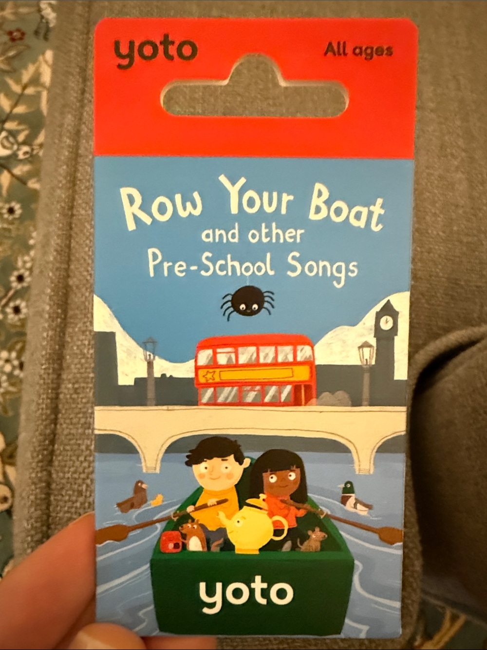 Yoto Row Your Boat Audio Card - songs